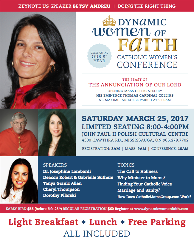 Save-the-Date: Saturday March 25, for the Dynamic Women Of Faith ...